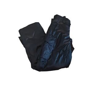 Gravity Outerwear Bernice Snowboard Ski Pants Womens Sz Small Black Gaiters NWOT